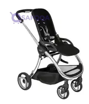 TUTTI bambini Pushchair Chassis Stroller Black – Lightweight Baby Stroller Frame