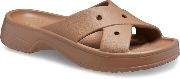 Crocs Women’s Slippers Milk Chocolate Comfort Slip-On