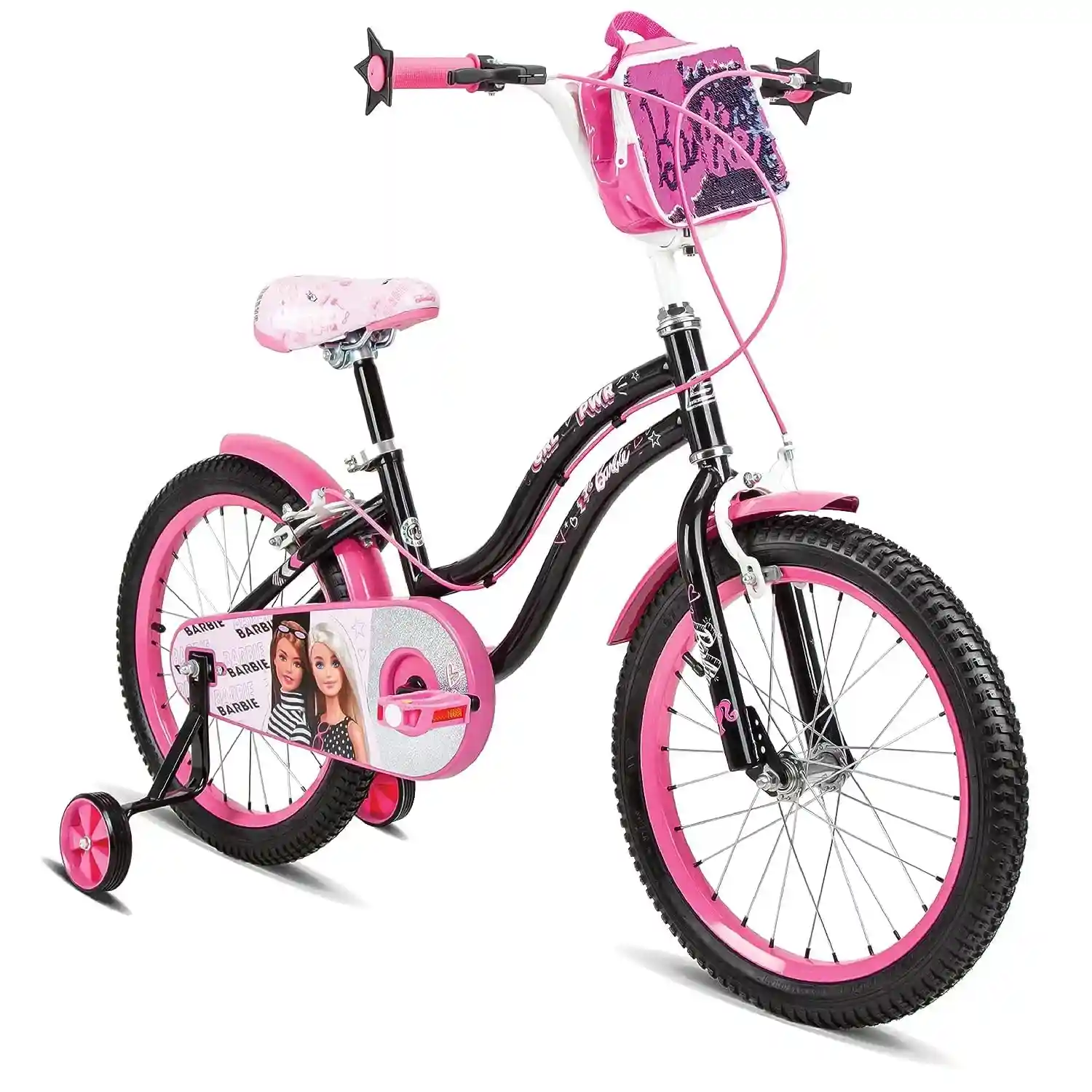 Spartan Kids Bicycle Princess Barbie Hot Wheels Training Wheels Multi Color Scratch Damage Box