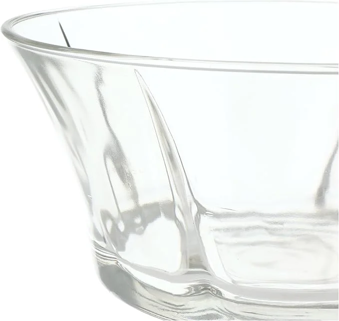 Cedar Glass Serving Bowl for Desserts & Fruits
