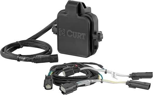 CURT 58266 2.5" Hitch Receiver Protective Cap with Tailgate Sensor (Scratches & Damaged box)
