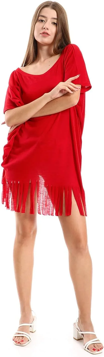 JAMILA Women Solid Cover Up