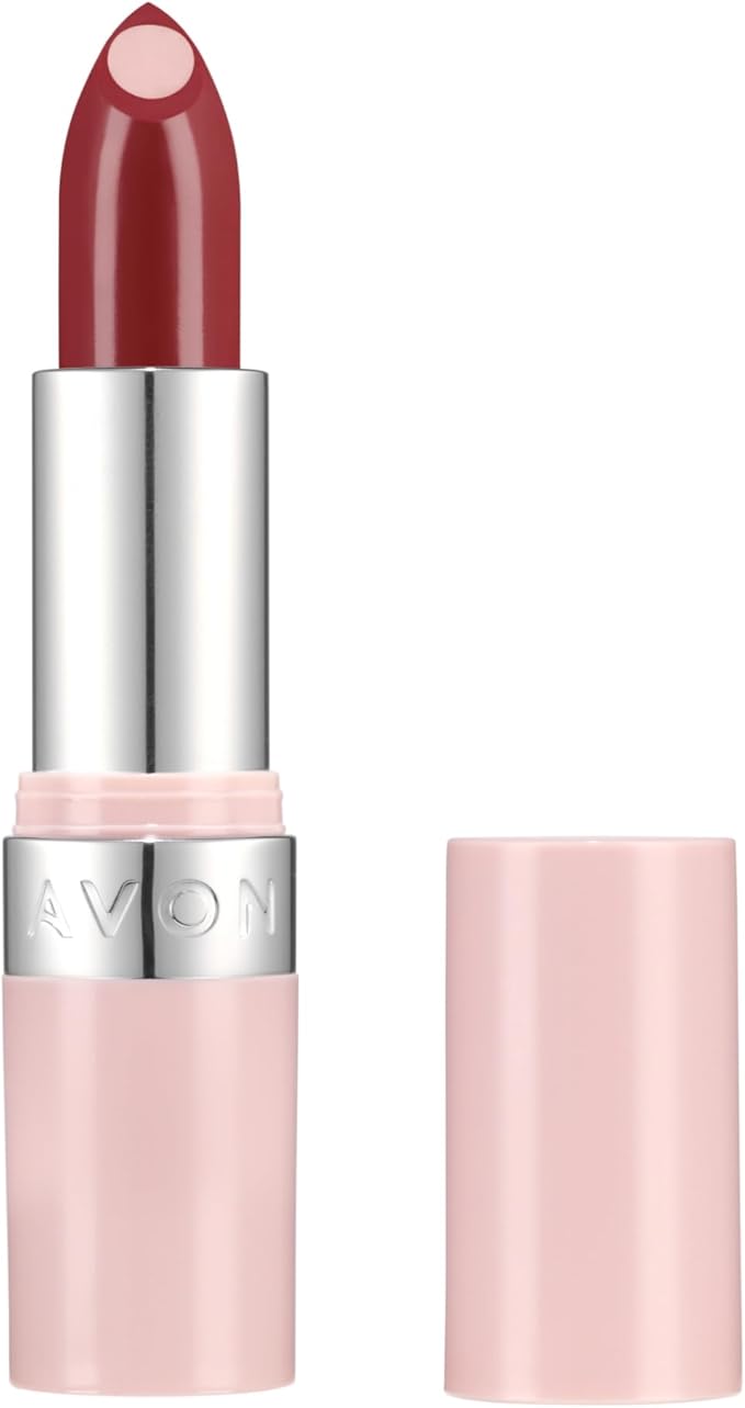 Avon Hydramatic Shine Lipstick-scarlet
