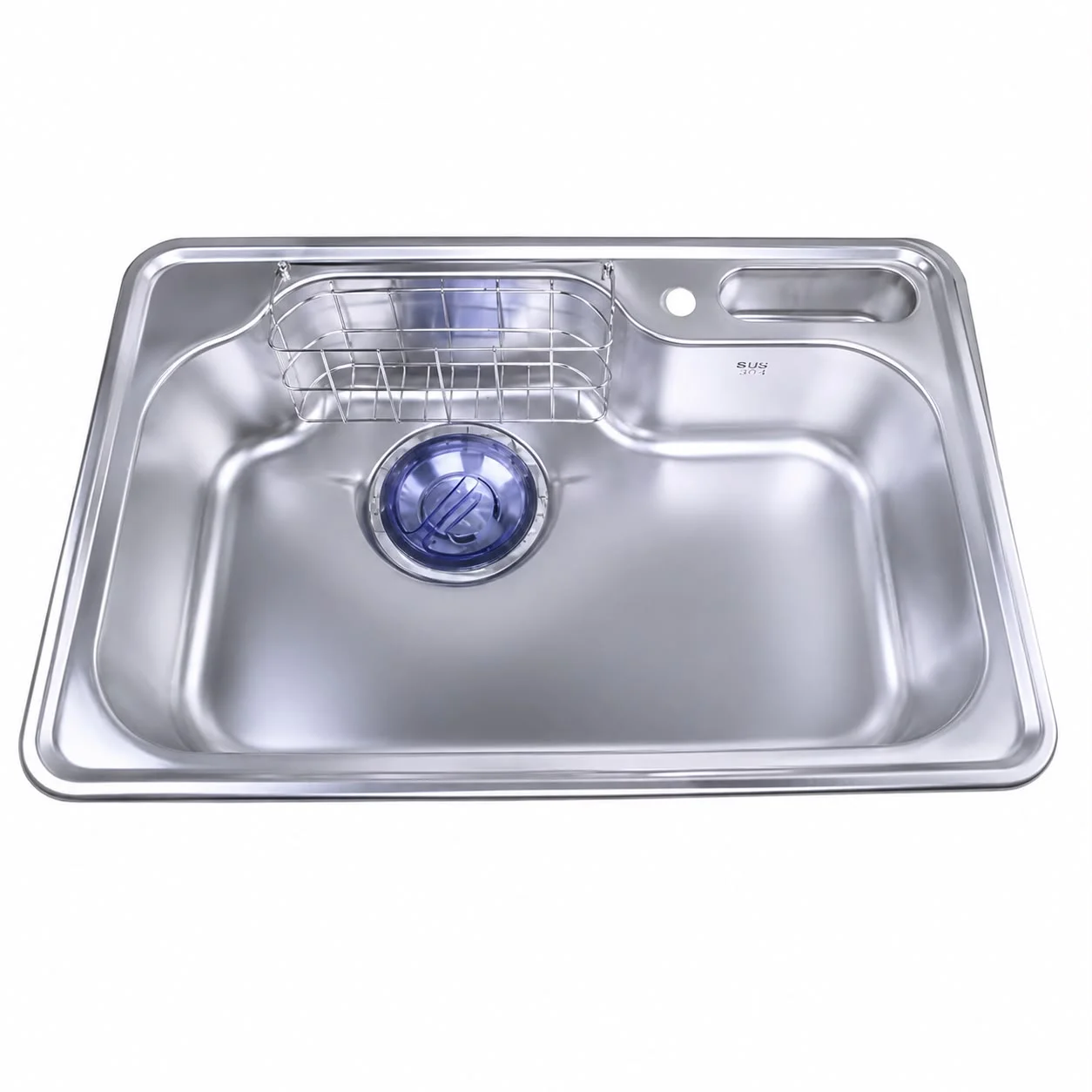 Coni Stainless Steel Kitchen Sink – With Dent