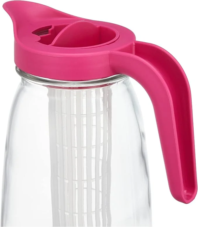 Borgonovo Serving Jug with Filter – Elegant and Practical Beverage Pitcher