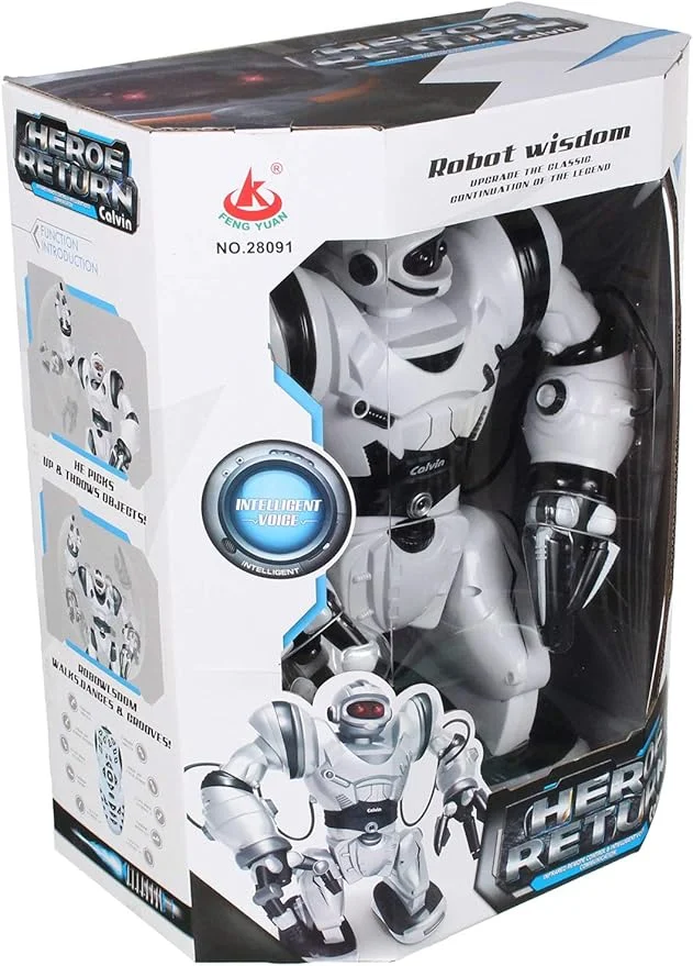 Feng Yuan Robot Toy for Kids Black & White