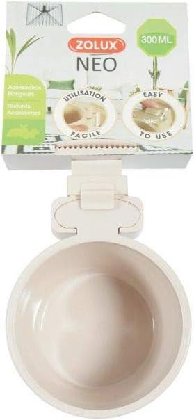 Zolux Food & Water Bowl for Birds & Rodents