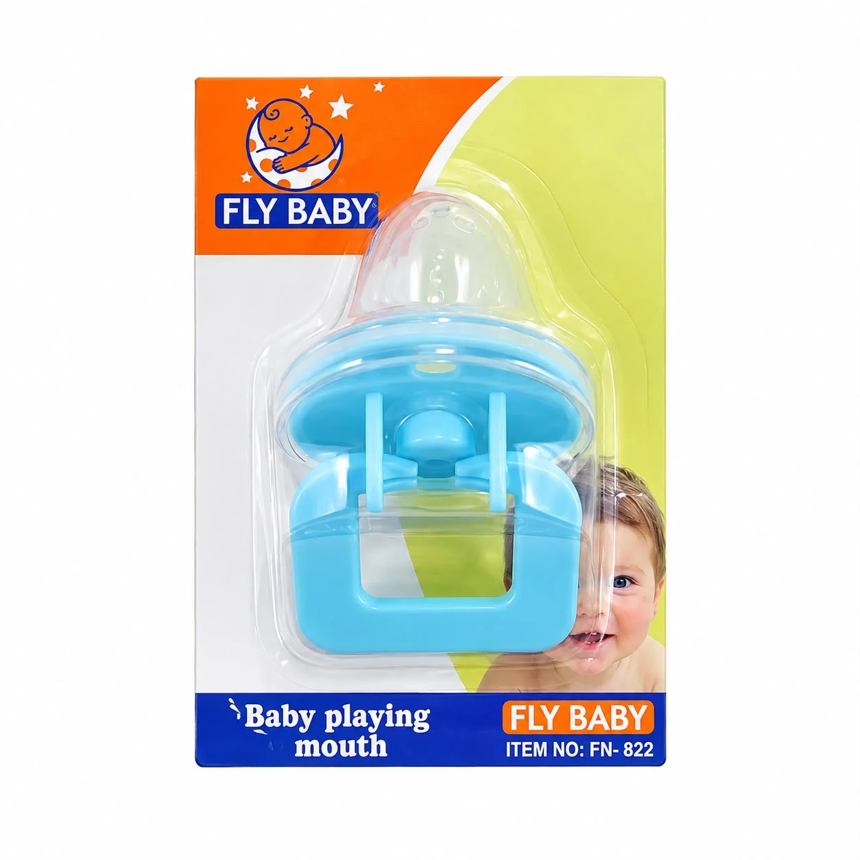 Fly Baby Round Pacifier for Babies – Without Chain