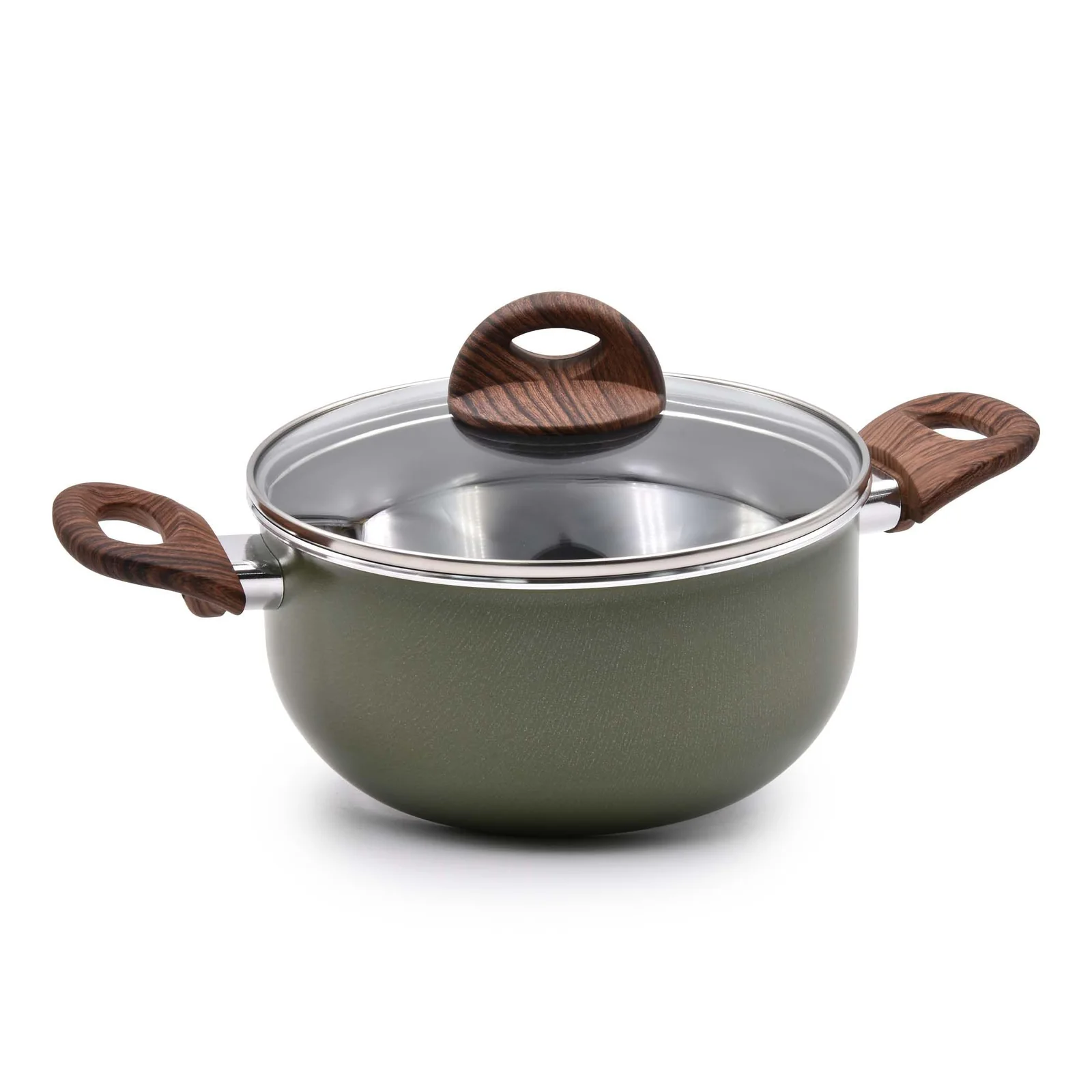 CELAR Cookware Pot with Wooden Handle