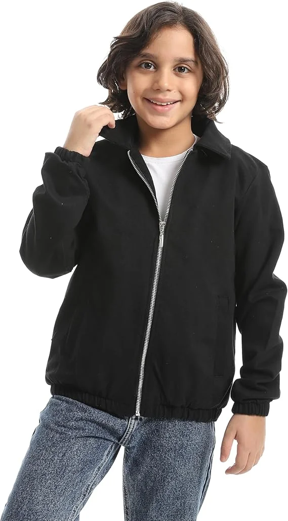 Andora Boys Casual Jacket Black