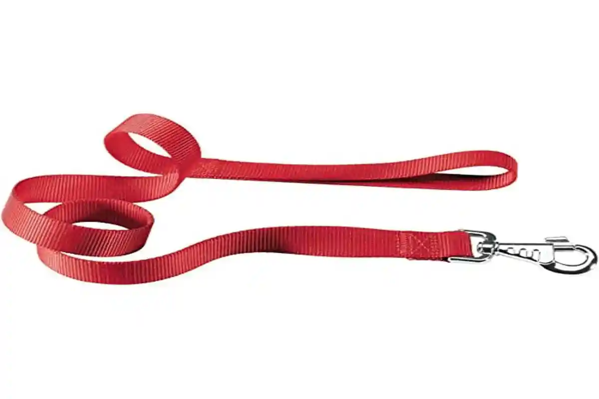 Ferplast G15 Dog Lead Red Durable Nylon Pet Leash