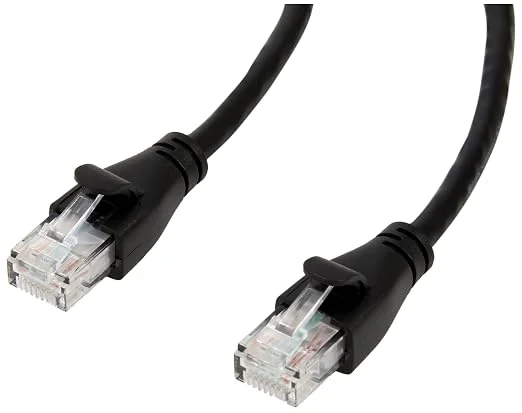 Amazon Basics RJ45 Cat-6 Ethernet Patch Cable – 14ft, Up to 1Gbps