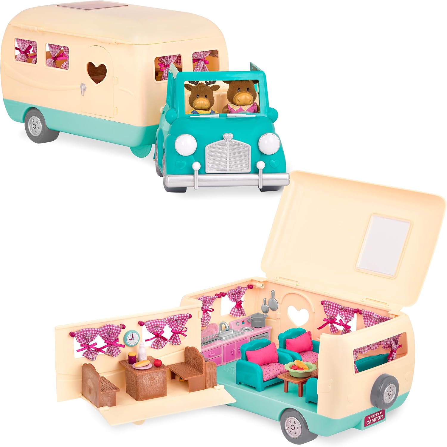 Li’l Woodzeez Animal Figurine Playset – 39 Pieces