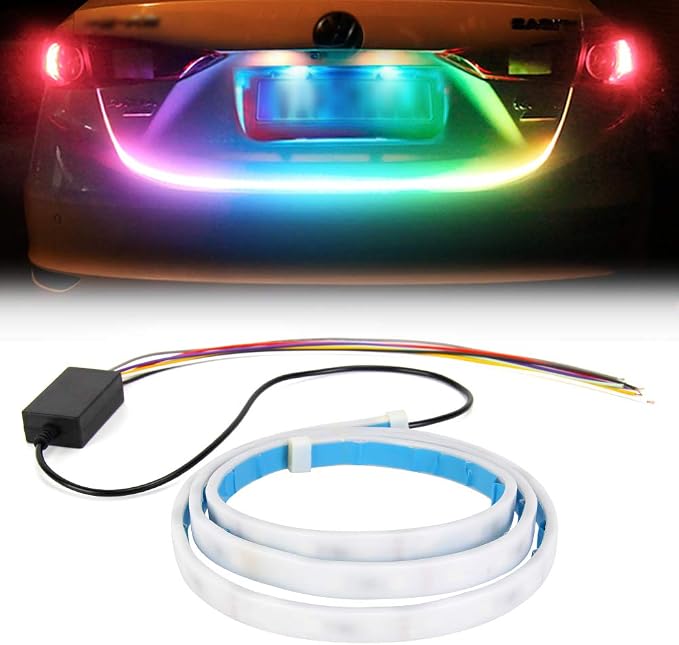 شريط إضاءة RGB LED لصندوق السيارة بطول 48 بوصة من OPP ULITE - العلبة مفتوحة