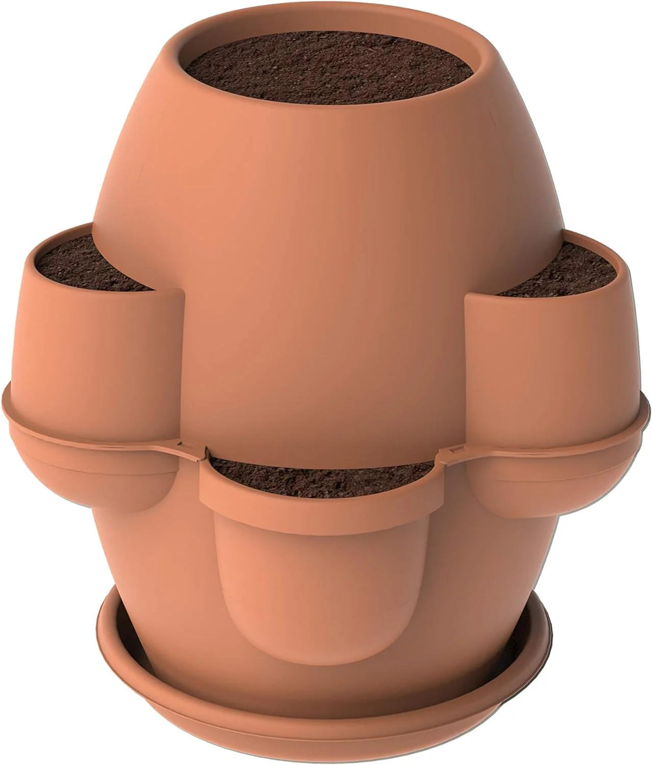 Bama Oasis Planter with Saucer