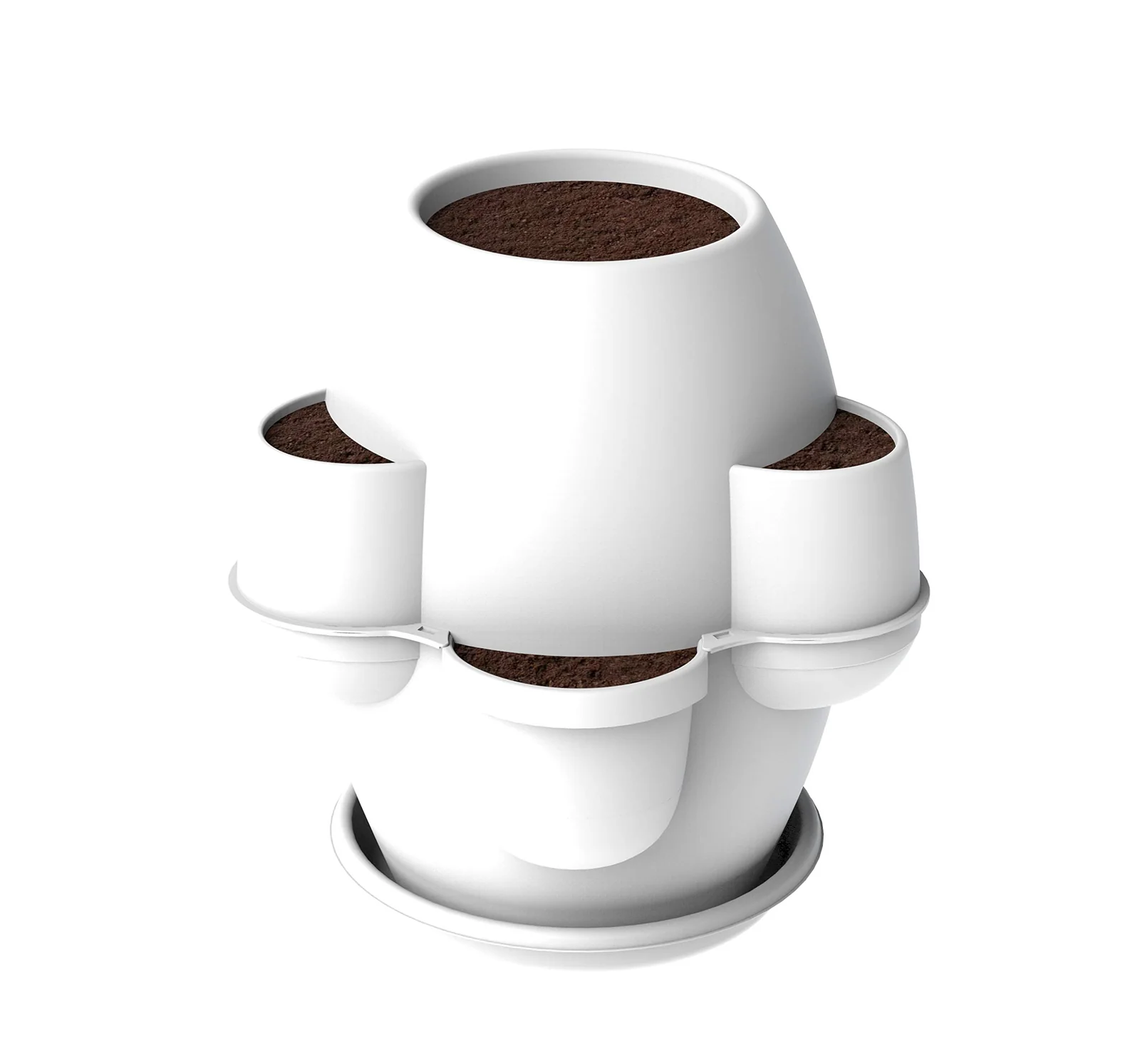 Bama Oasis Planter with Saucer