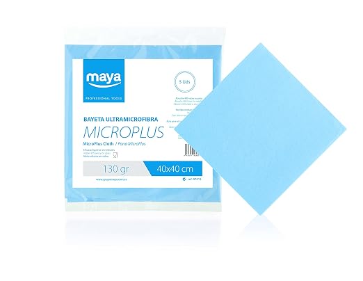 Maya Professional Tools Glass Cleaning Cloth – Pack of 5