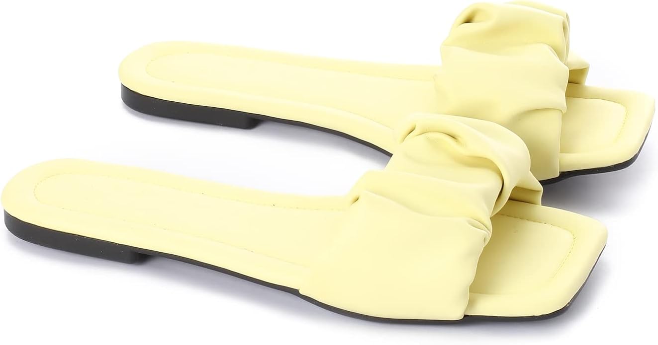 TGS Womens Scrunch Slipper Flip Flop