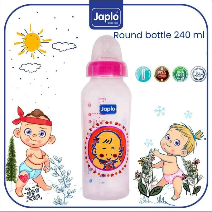 Jablow R-Band Baby Feeding Bottle 240ml – Safe & Comfortable Infant Milk Bottle