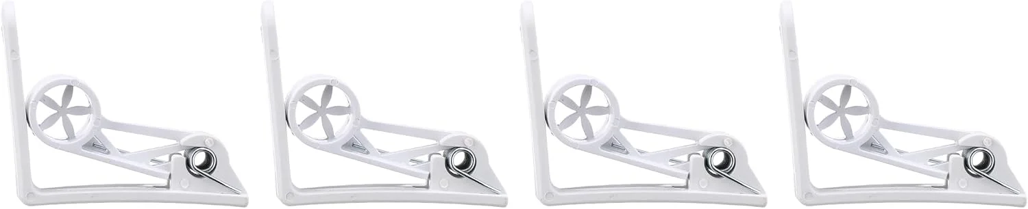 Bager 4-Piece Spring Loaded Tablecloth Clip Set