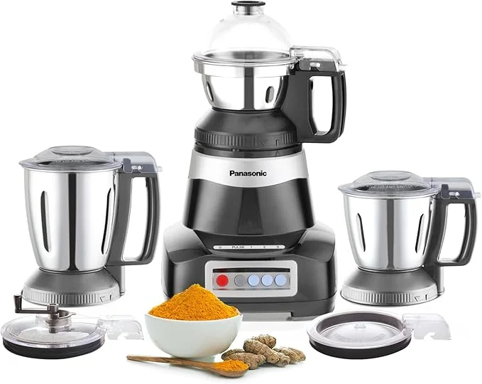 Panasonic MX-AE365 Mixer Grinder 2000W with 3 Jars Black - Have Scratches