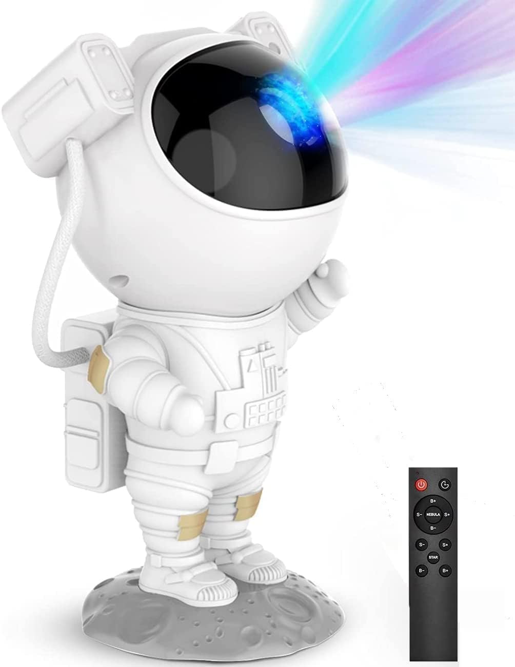 Genaric Astronaut Star & Galaxy Projector  Nebula Light Remote Control & Timer – USB Powered