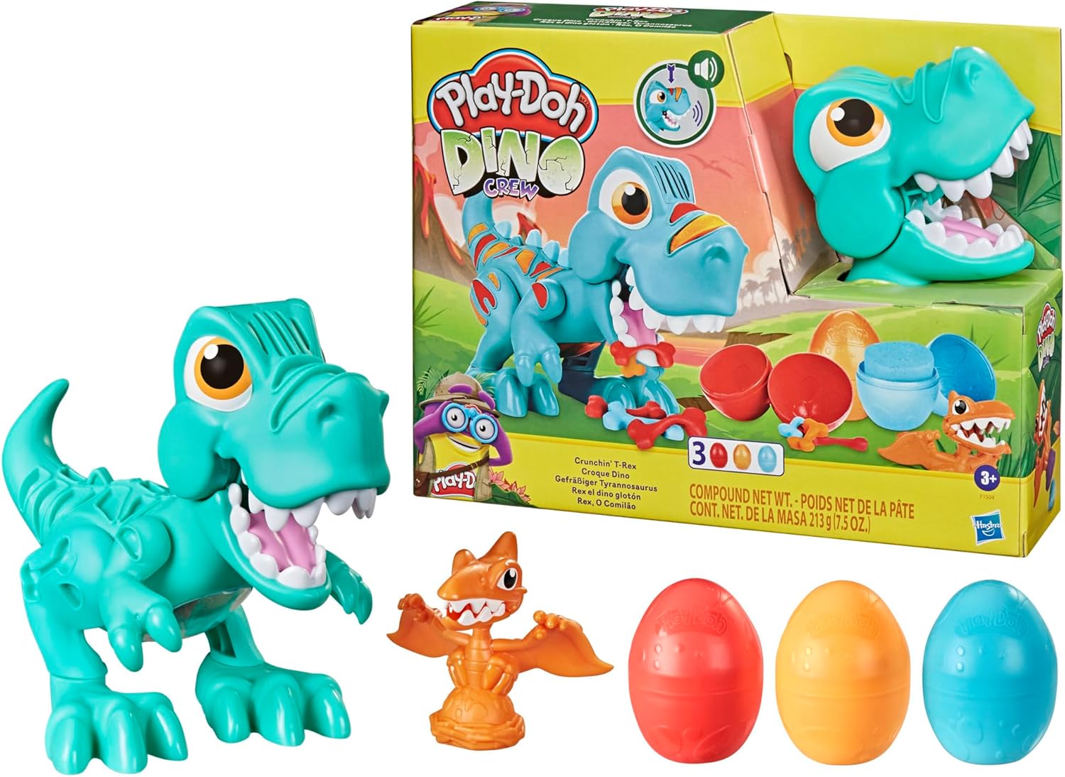 Play-Doh  Crunchin' T-Rex Toy