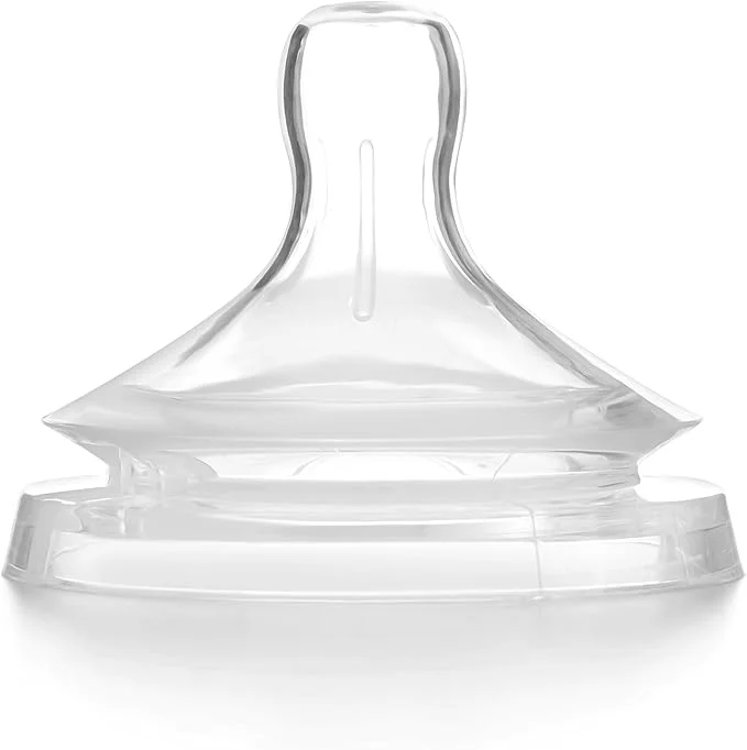 Bubbles Natural Silicone Feeding Bottle Nipple