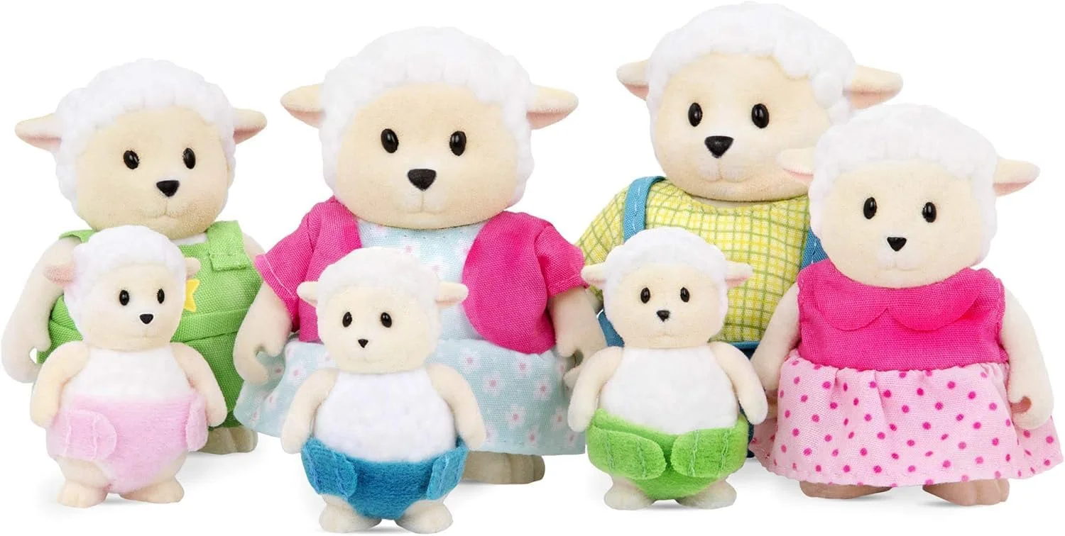 Li'l Woodzeez Sheep Family Set