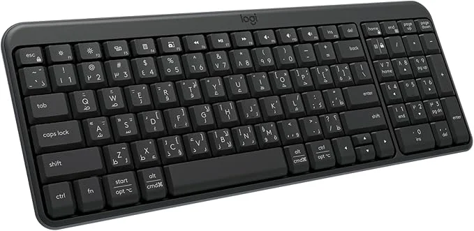 Logitech K250 Bluetooth Keyboard with Numpad Graphite