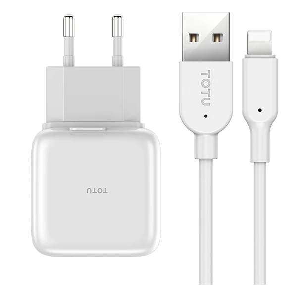 Totu Wall Charger with Lightning Cable