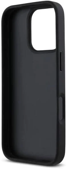 CG Mobile Leather Hard Case for iPhone 16 Pro Black