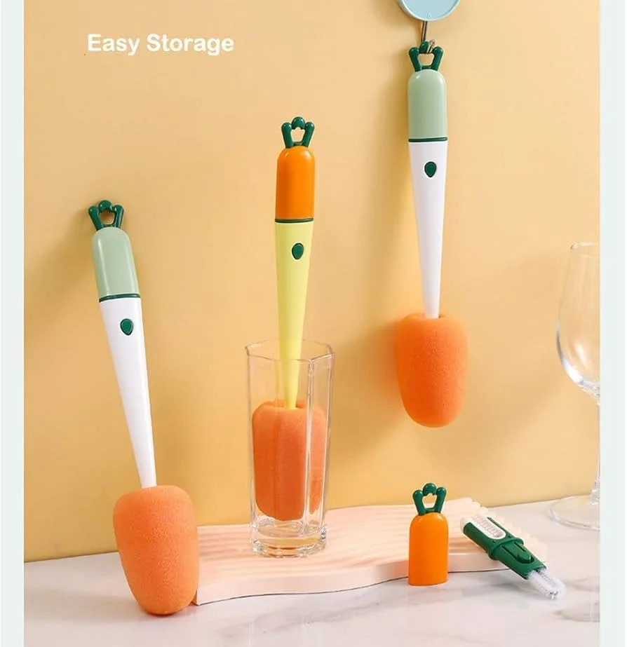 Multi-Purpose Cup and Bottle Cleaning Brush