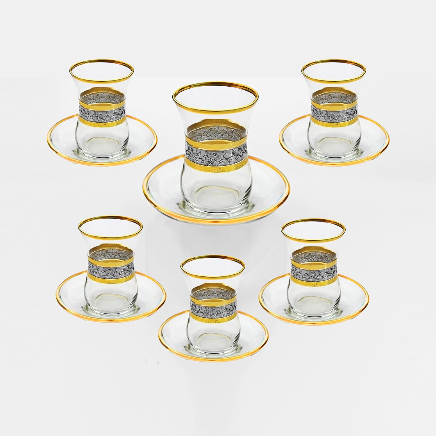 Segaey Coffee Cup Set with Saucers