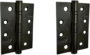 AFM Standard Stainless Steel Butt Hinges – Pair, 4 × 3 Inch × 3 mm
