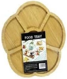 Flamer Wooden Rose Serving Tray – Elegant Decorative Tray