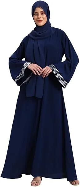 Elegant Women's Abaya with Hijab