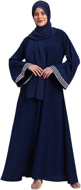 Elegant Women's Abaya with Hijab