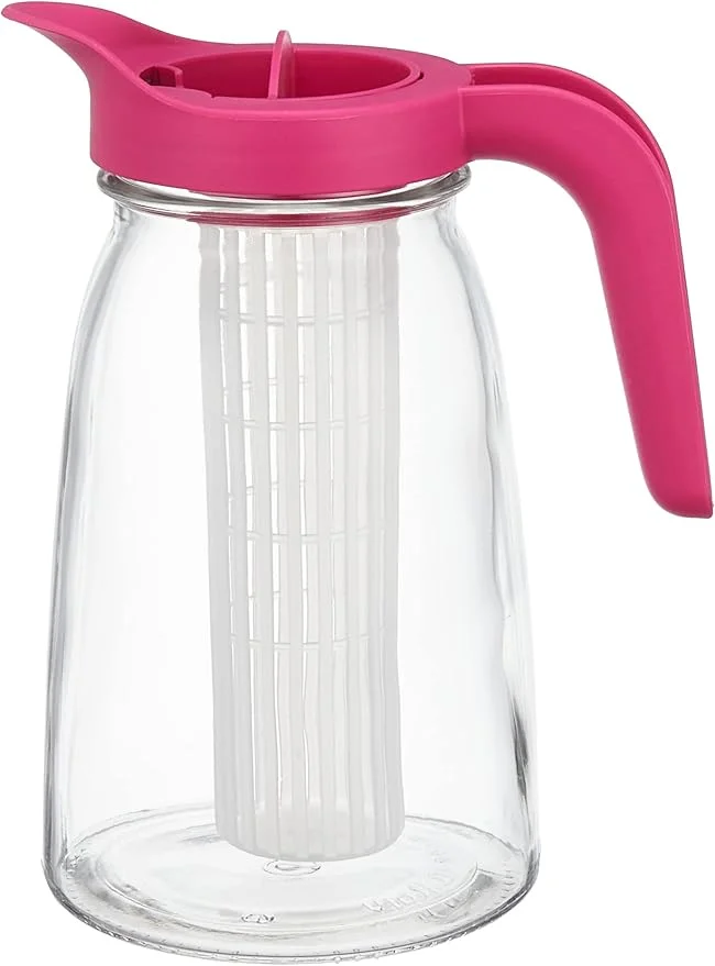 Borgonovo Serving Jug with Filter – Elegant and Practical Beverage Pitcher
