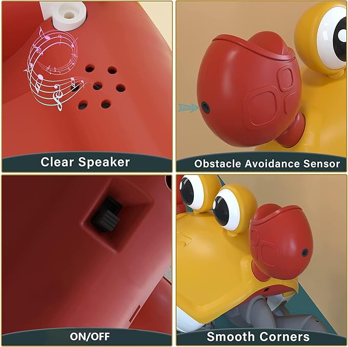 Jovicos Interactive Crawling Crab Baby Toy