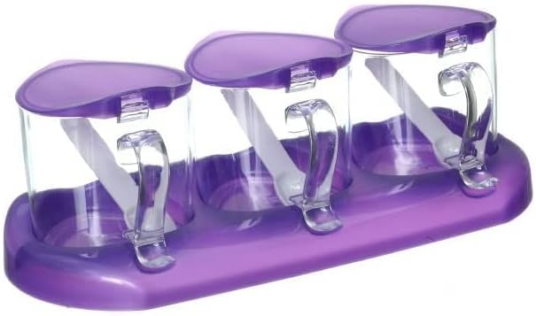 Elyassin Plastic Spice Jar Set