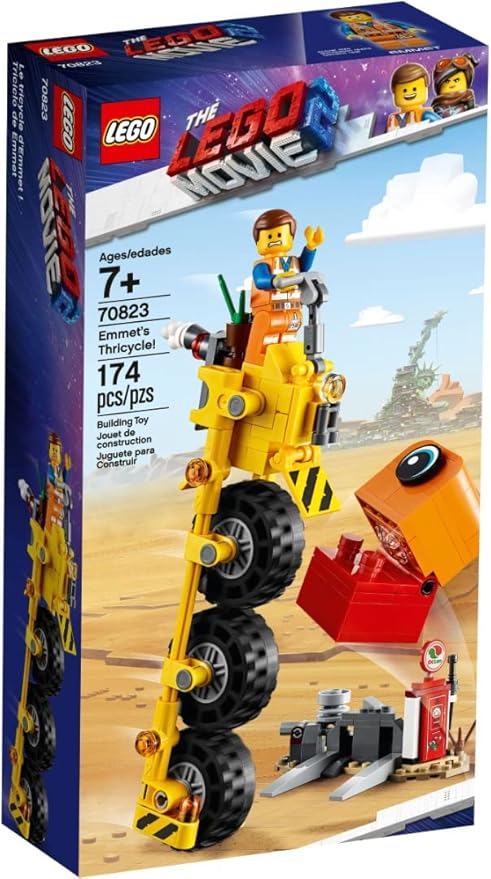 LEGO The LEGO Movie 2 Emmet's Thricycle 70823 Building Kit - 174 Pcs