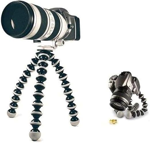 حامل ثلاثي الأرجل (ترايبود) أخطبوط مرن للكاميرا والموبايل من Gorillapod لدعم الدوران 360 درجة