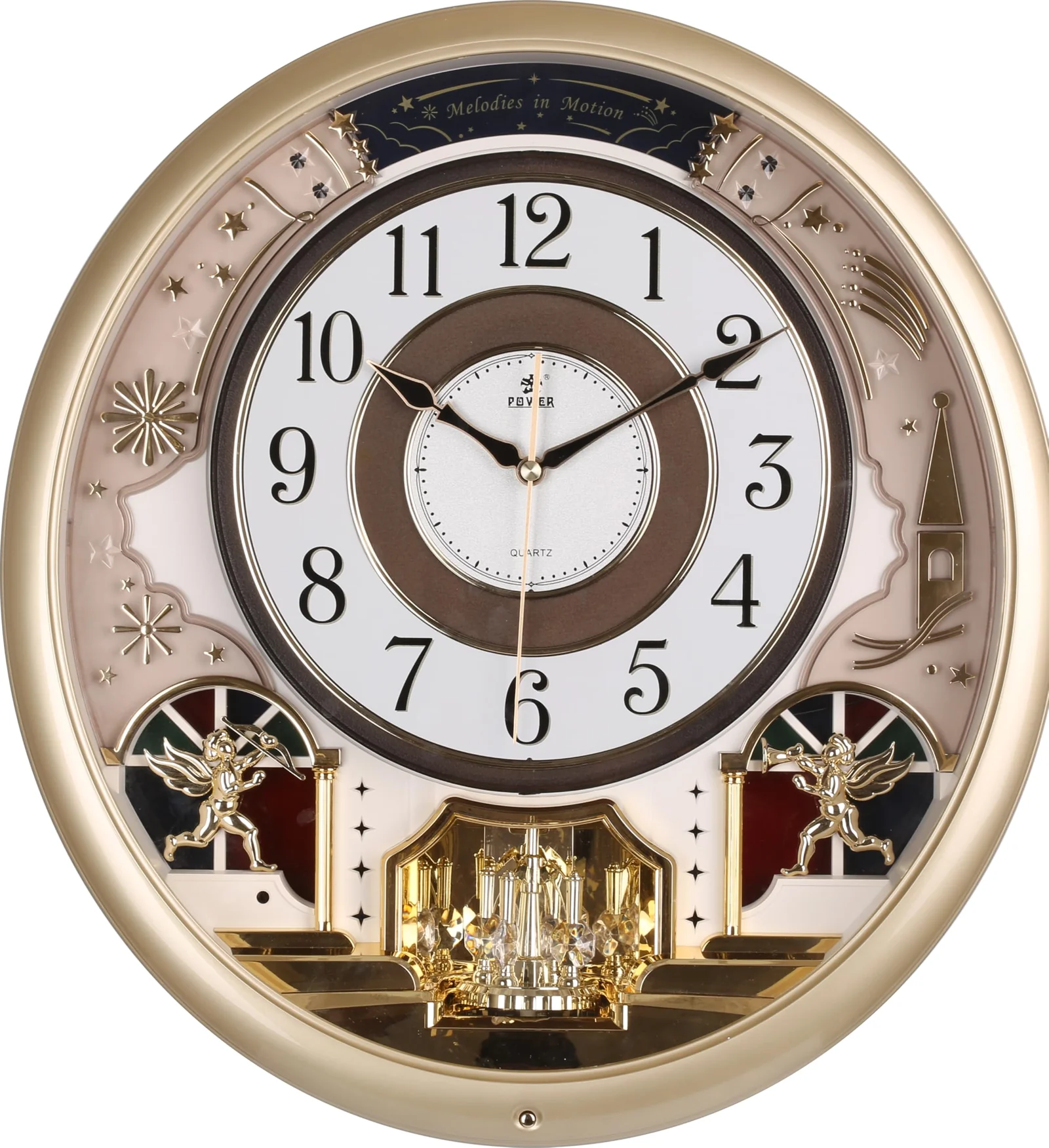 Power Designer Wall Clock