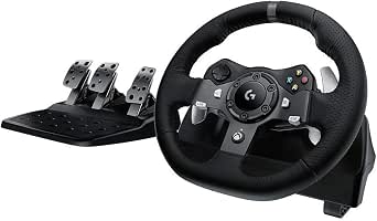 Logitech G920 Driving Force Racing Wheel for Xbox One & PC – Scratched, Damaged Box