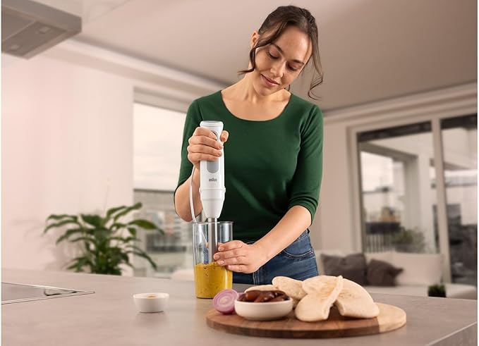 Braun 1000W Hand Blender with 500ml Chopper & Beaker – MQ50236M