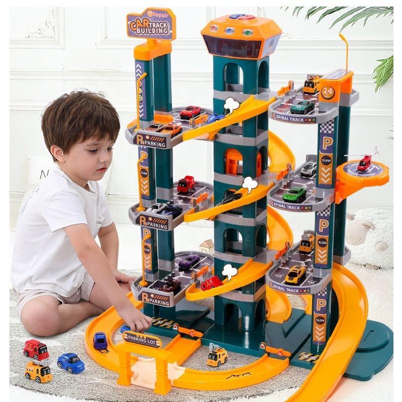 Generic Kids Car Garage Playset